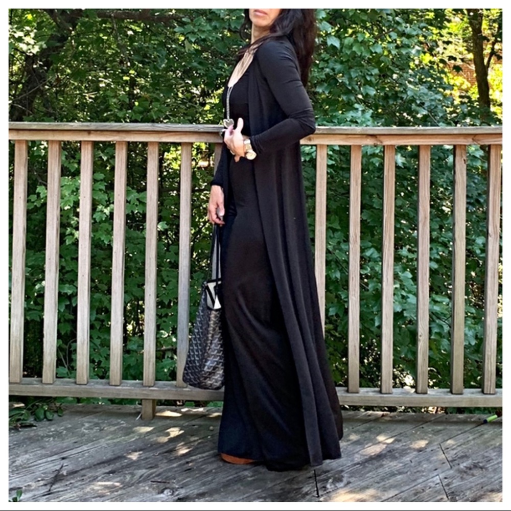 ✨LAST ONE✨Black chic Jacket Pant Top Set - Picture 5 of 7